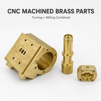 Pièces en laiton usinées CNC sur mesure OEM à faible MOQ, composants de tournage et de fraisage de précision en cuivre bronze C36000 H59 H62