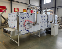 Ligne de production d'extrusion pour snacks extrudés, boules de maïs, boucles de maïs, bouffées de fromage, et machine à fabriquer des produits à base de maïs et de riz