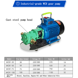 Pompe à engrenages de qualité alimentaire antidéflagrante industrielle QY précise pour l'utilisation de boissons ou de produits chimiques - Product Image 2