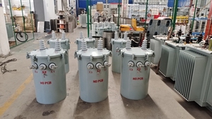 Transformador sumergido en aceite 15kva 25kva 37.5kva 50kva 75kva 13.8kv 120/240V Distribución montados en poste de transformadores monofásicos - Product Image 5