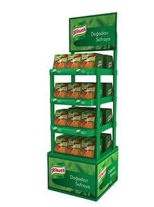 Support d'affichage d'injection plastique de haute qualité pour présentoirs de marketing de shampoing à l'huile Wetpipes - Product Image 3