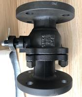 Vannes à boisseau sphérique manuelles OEM en acier inoxydable SS316 DN50 300LB WCB 2 pièces à bride 6 voies de qualité supérieure