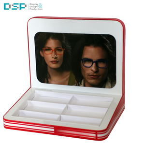 DSP Vietnam Factory Customized High-quality 6-slot acrylic sunglasses display stand, sunglasses display tray - Product Image 1