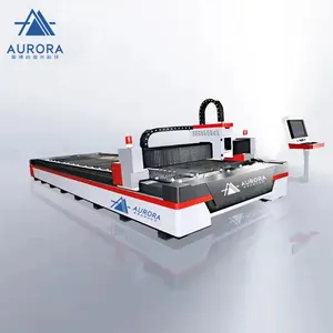 Mesin Pemotong Laser Serat CNC Logam 1000W 1500W 2000W 3000W 6000W untuk Besi Baja Lempengan Tembaga Aluminium