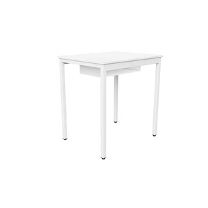 Escritorio Escolar <span class=keywords><strong>de</strong></span> Madera con un Solo Espacio <span class=keywords><strong>de</strong></span> Almacenamiento, Conjunto <span class=keywords><strong>de</strong></span> Muebles Escolares para <span class=keywords><strong>Primaria</strong></span> - Product Image 1