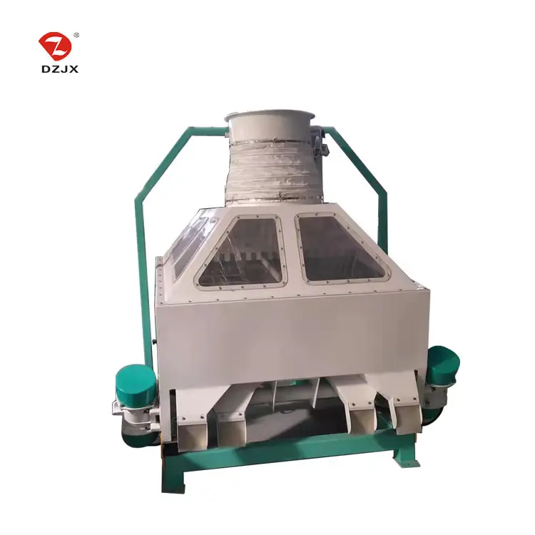 DZJX suction type gravity destoner machine cleaning wheat rice grain destone machine