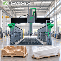 Système de commande automatique pour équipement d'usinage de modèles et moules à surface complexe de forme libre à cinq côtés, routeur CNC 5 axes avec RTCP