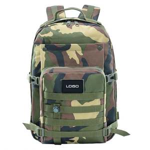 Оптовая продажа: Мужской черный тактический рюкзак BEARKY для ноутбука, для активного отдыха, водонепроницаемый, для путешествий и треккинга — полиэстер, застежка-молния - Product Image 4