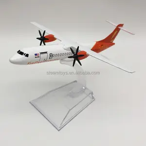 Favorito coleção diecast avião modelo malásia avião 1:400 16cm modelo ATR-72 modelos de aeronaves de metal para atacado