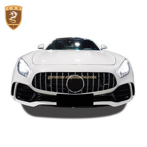 Kit carrosserie en fibre de verre de haute qualité style <span class=keywords><strong>GTR</strong></span> pour Mercedes Benz AMG GT : pare-chocs avant et arrière, ailes, jupes latérales, pièces de spoiler arrière - Product Image 2