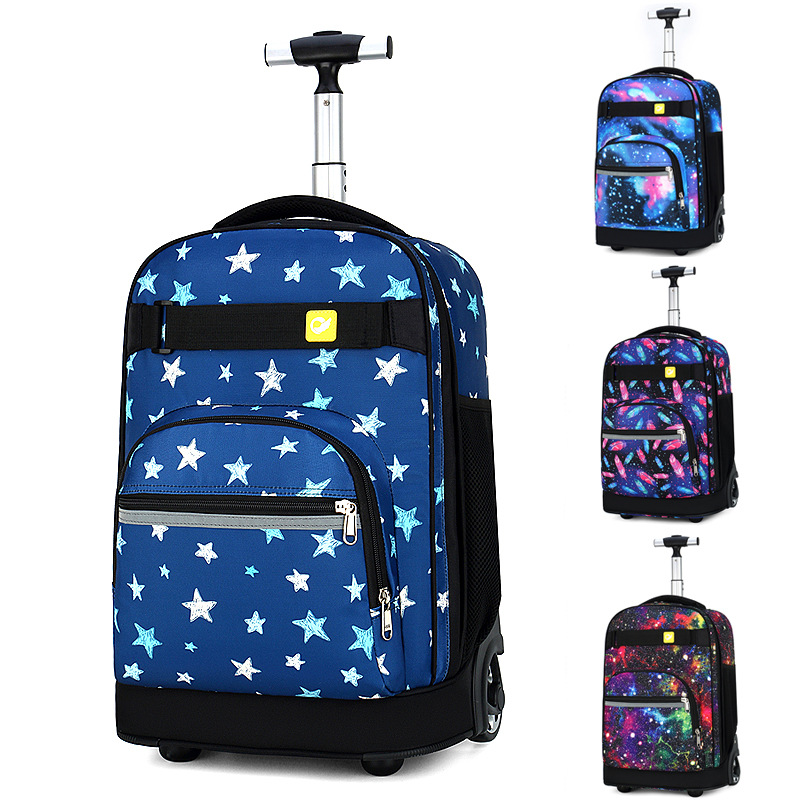 Школьная сумка на колесиках для студентов, рюкзак для путешествий с логотипом на заказ