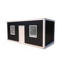 Maison conteneur simple et rapide à installer de 20 pieds ou 40 pieds avec panneaux sandwich – Maison conteneur mobile pour chambre, bureau, salle de bain, dortoir