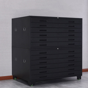 Metal Durable Welding Structure A1 Size Art Paper or Drawings or Map <strong>Storage</strong> Filing <strong>Cabinets</strong> - Product Image 2