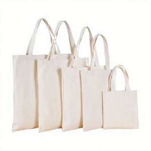 Personalised Fashion Recycle Eco Friendly Large (>50cm) <b>Shopper</b> <b>Canvas</b> Shoulder Side Carry Bag Custom Logo Tote Bag - Product Image 4