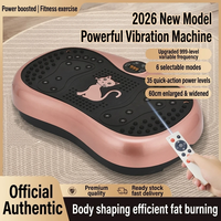 Plateforme vibrante d'exercice, machine de fitness à vibrations corporelles complètes, planche vibrante pour entraînement complet du corps à domicile