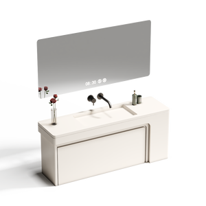 ตู้อ่างล้างหน้าห้องน้ําพร้อมอ่างล้างหน้า - Product Image 6