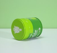Boîte de conserve matcha en poudre de thé en métal scellé de qualité alimentaire à impression personnalisée 30g 50g étiquetage matcha vide en étain avec logo personnalisé