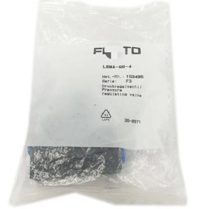 Nuevo regulador de presión con conector de empuje PLC, 153495, nuevo - Product Image 1