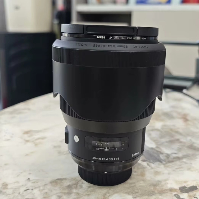 Original Used TTArtisan Sigma 85mm F/1.4 DG HSM Art Prime Lens for F Mount Not Full Frame