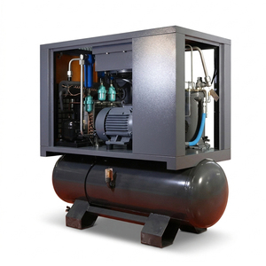 ZAKF 7.5KW 10HP เครื่องสกรูอัดอากาศแบบความเร็วคงที่  รวมทุกอย่างไว้ในเครื่องเดียว สำหรับอุตสาหกรรมการผลิต ซ่อมแซมยานยนต์ ประสิทธิภาพสูง - Product Image 5