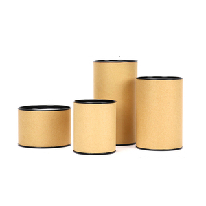 Emballage en tube de papier composite recyclable de luxe pour aliments pour animaux de compagnie et <span class=keywords><strong>sushis</strong></span> avec laminage mat et design de logo personnalisé - Product Image 4