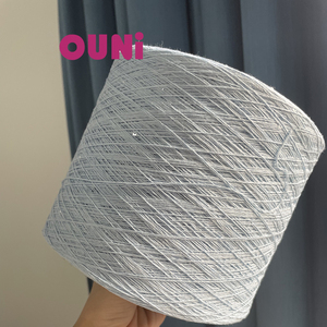 Colores personalizados Vogue <span class=keywords><strong>Fancy</strong></span> <span class=keywords><strong>Spangle</strong></span> hilos para ganchillo algodón real lentejuelas hilo 3Ply Paillette tejer con hilo de lana merino - Product Image 4