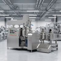 Mezclador Emulsionante al Vacío, Máquina para Mezclar Lociones, Máquina Emulsionante al Vacío