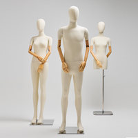 Support de présentation ajustable pour vêtements, mannequin de vitrine, étagère, mannequin de corps entier, présentation de vêtements pour hommes