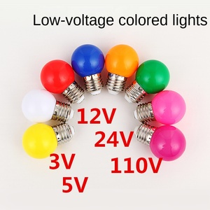 2022 Led Couleur Ampoules Décoration G45 B22/E27 1W-3W LED Décorations De Noël Couleur Ampoule SMD Pratique Couleur Ampoule - Product Image 2