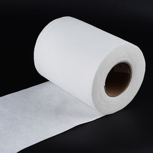 Comercio Al Por Mayor De La Tela No Tejida Rolls De Spunlace Del Algodon De La Materia Prima 40グラム/メートルホワイト不織布TG - Product Image 6