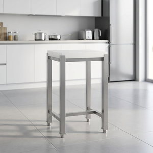 Commercial Stainless Steel Chopping Board Holder, Freestanding Cutting Board Storage Rack for Hotel <b>Kitchen</b> Organizer - Product Image 1