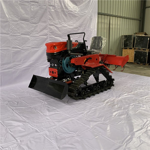 Mini Tractor Compacto de 20HP 4WD con Cargador Frontal y Rotocultivador Trasero - Product Image 1