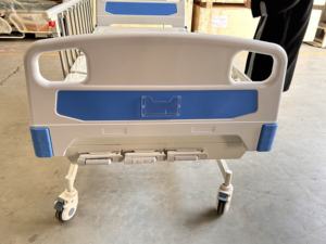 Cama <span class=keywords><strong>de</strong></span> Hospital <span class=keywords><strong>de</strong></span> Acero Inoxidable Meidi para Pacientes Mayores, con Manivela Manual, 1 Año <span class=keywords><strong>de</strong></span> Garantía, Dispositivo Médico <span class=keywords><strong>de</strong></span> Clase I - Product Image 6