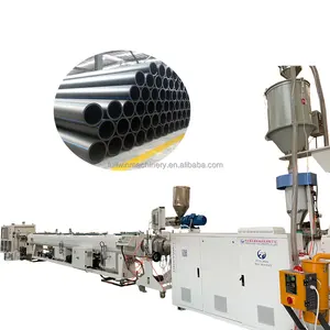 Single Screw Plastic Extruders Drain off Three Layers HDPE Pipe Making Machine Gas Water Supply Drainage PE Pipe Production Line