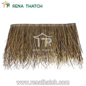 Matériaux recyclables de toit de chaume en <span class=keywords><strong>gazon</strong></span> tuiles de toit de chaume synthétique paille artificielle pour chalets - Product Image 4