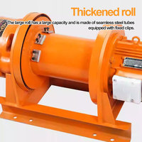 Treuil électrique à câble 380 V, 100 m, pour levage et traction, utilisé dans les ponts et les grues portiques