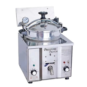 Freidora Eléctrica Comercial de 16L, de Acero Inoxidable, para Papas Fritas, <span class=keywords><strong>Pollo</strong></span> Frito, Tiendas de Snacks - Product Image 3
