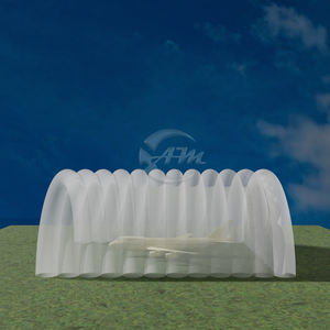 Tente professionnelle de hangar d'avions de conception annonçant les structures de construction gonflables de dôme d'air - Product Image 2