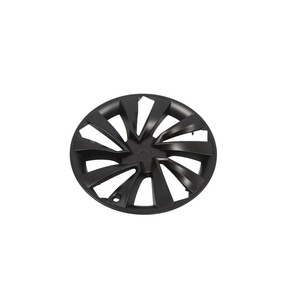 ฝาครอบล้อ <span class=keywords><strong>Tesla</strong></span> Model Y ขนาด 19 นิ้ว สีดำด้าน ลาย Spiral Storm วัสดุ ABS ชุดฝาครอบดุมล้อ ดีไซน์สวยงาม ทันสมัย ช่วยปรับปรุง/อัพเกรด ป้องกันรอยขีดข่วน ทนทานต่อการใช้งาน - Product Image 3