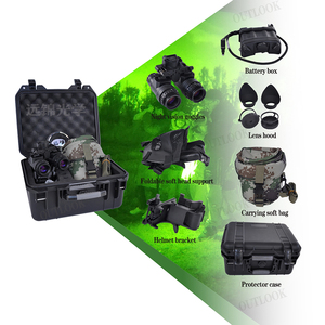 Jumelles de vision nocturne PVS-31 Gen 2+ / Gen 3, lunettes doubles, infrarouges, pour <span class=keywords><strong>la</strong></span> chasse, dispositif de vision nocturne monté sur casque - Product Image 6