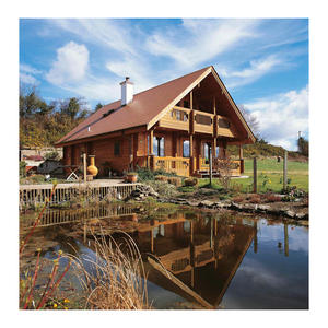 Cabane d'été moderne en bois, bois traités sous pression, pour camping et complexe hôtelier, personnalisable - Product Image 4