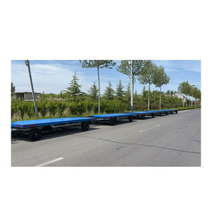 รถเทรลเลอร์สองเพลาแบนรถเทรลเลอร์แบบเต็มรูปแบบ - Product Image 2