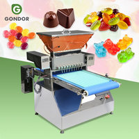 Machine semi-automatique pour la fabrication de bonbons durs, oursons gélifiés, sucettes à la réglisse et confiseries pour petites entreprises