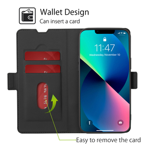 Pour Samsung Note 20 10 Ultra M62 M53 M52 M14 M33 M32 M31S M30 M12 F52 <span class=keywords><strong>5G</strong></span> flip nouveau portefeuille en cuir de luxe couverture arrière de téléphone portable - Product Image 2