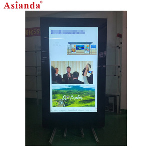 55 Inch Trạm Xe Buýt Không Thấm Nước 2500 Nits Màn Hình Quảng Cáo Lcd Màn Hình Ngoài Trời Xe Buýt Nơi Trú Ẩn LCD <span class=keywords><strong>Totem</strong></span> Hiển Thị - Product Image 4