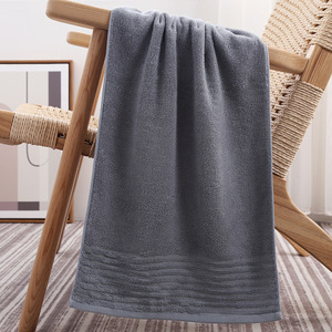 Hot bán thân thiện với môi sợi nhỏ tắm ăn mặc khăn tùy chỉnh lớn khăn tắm nhanh khô Xám khăn tắm - Product Image 3