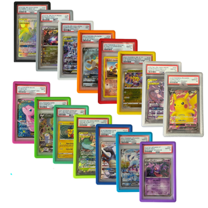 Protector de Tarjetas Coleccionables de Primera Calidad, Grado PSA, de TPU, Goma, Silicona, Colorido, para Proteger las Tarjetas - Product Image 1