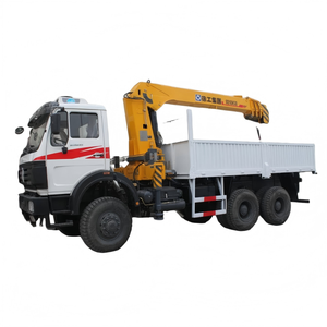 Vente de camions <span class=keywords><strong>tout</strong></span>-<span class=keywords><strong>terrain</strong></span> à traction intégrale équipés de grues télescopiques de 10 tonnes aux Émirats arabes unis. - Product Image 1