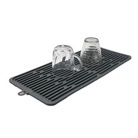 Petit tapis de séchage en silicone antidérapant de haute qualité résistant à la chaleur pour le comptoir de cuisine