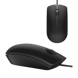 สำหรับ <span class=keywords><strong>Dell</strong></span> <span class=keywords><strong>MS116</strong></span>ออปติคอลเมาส์ USB แบบมีสาย1000dpi LED ติดตามการเลื่อนล้อเลื่อนแบบปลั๊กแอนด์เพลย์ - Product Image 3
